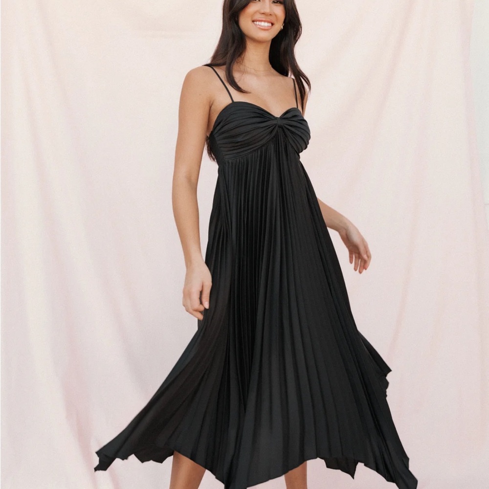 Petal & Pup Black Dress